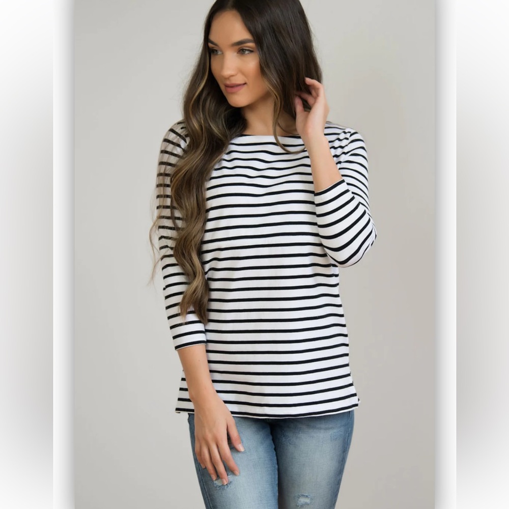 Nursing shirt with zipper
